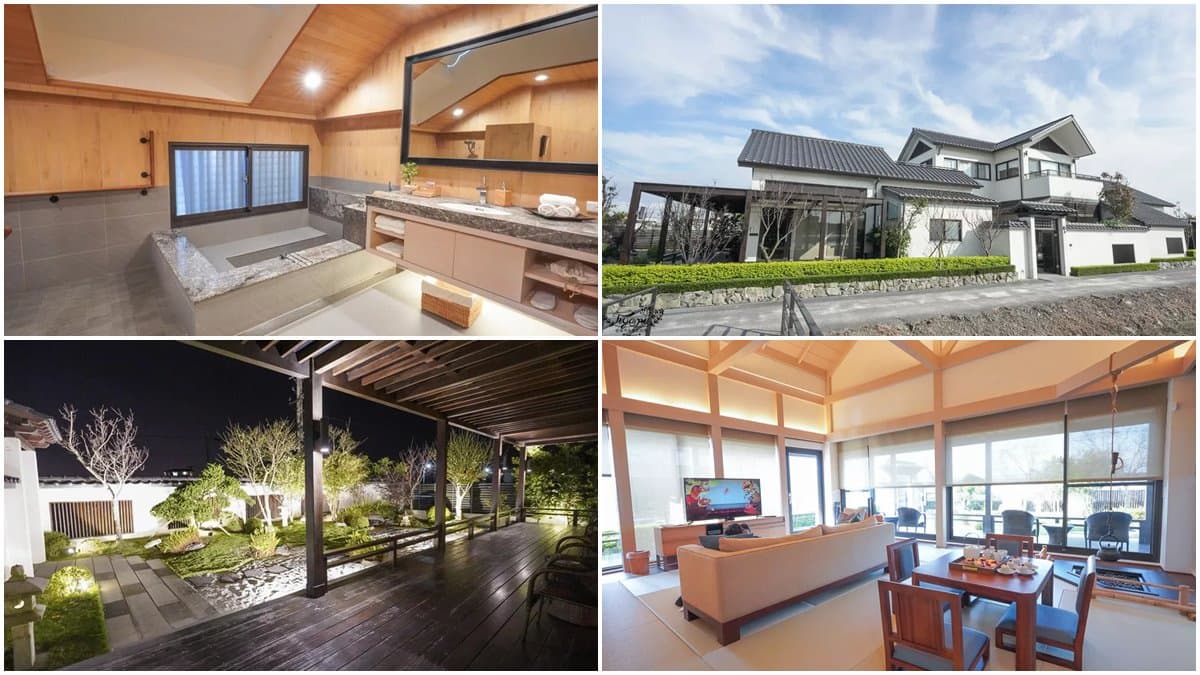 這不是日本?「包棟Villa」打卡必拍獨立日式庭院,一泊三食還能爽泡超Chill「大浴池」