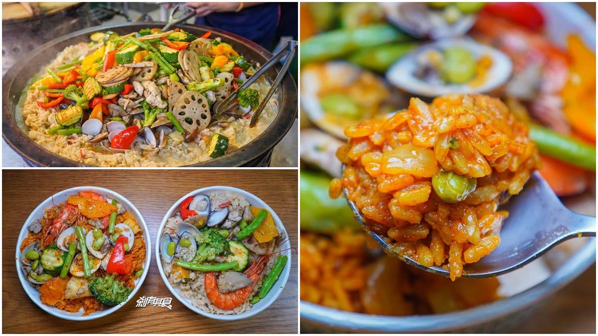 旱溪夜市名攤復活!人氣「鍋煮燉飯」鋪滿海鮮均一價100元,先嗑超濃郁奶油白醬