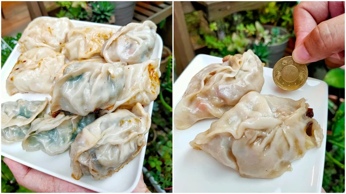 想吃先預訂!巨無霸「港式煎餃」吃4顆就會飽,經典高麗菜內餡一咬就噴汁
