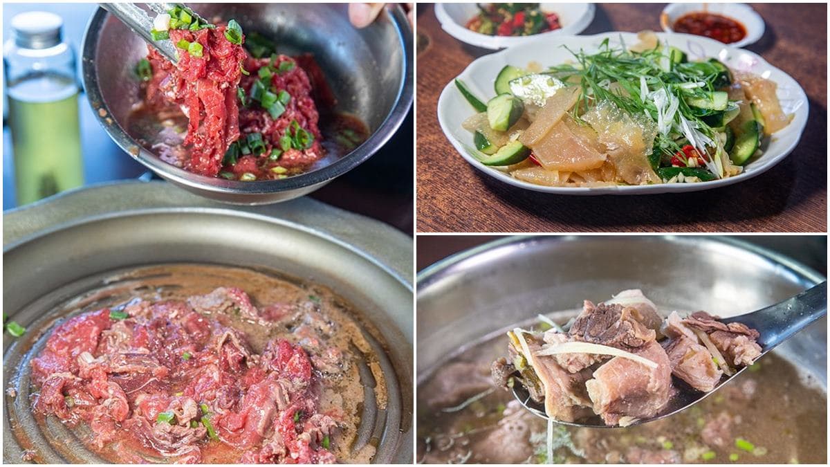 花蓮超澎派全牛料理!開胃必點透光「牛皮」,再嘗鹹辣鐵板牛、滿料牛雜湯
