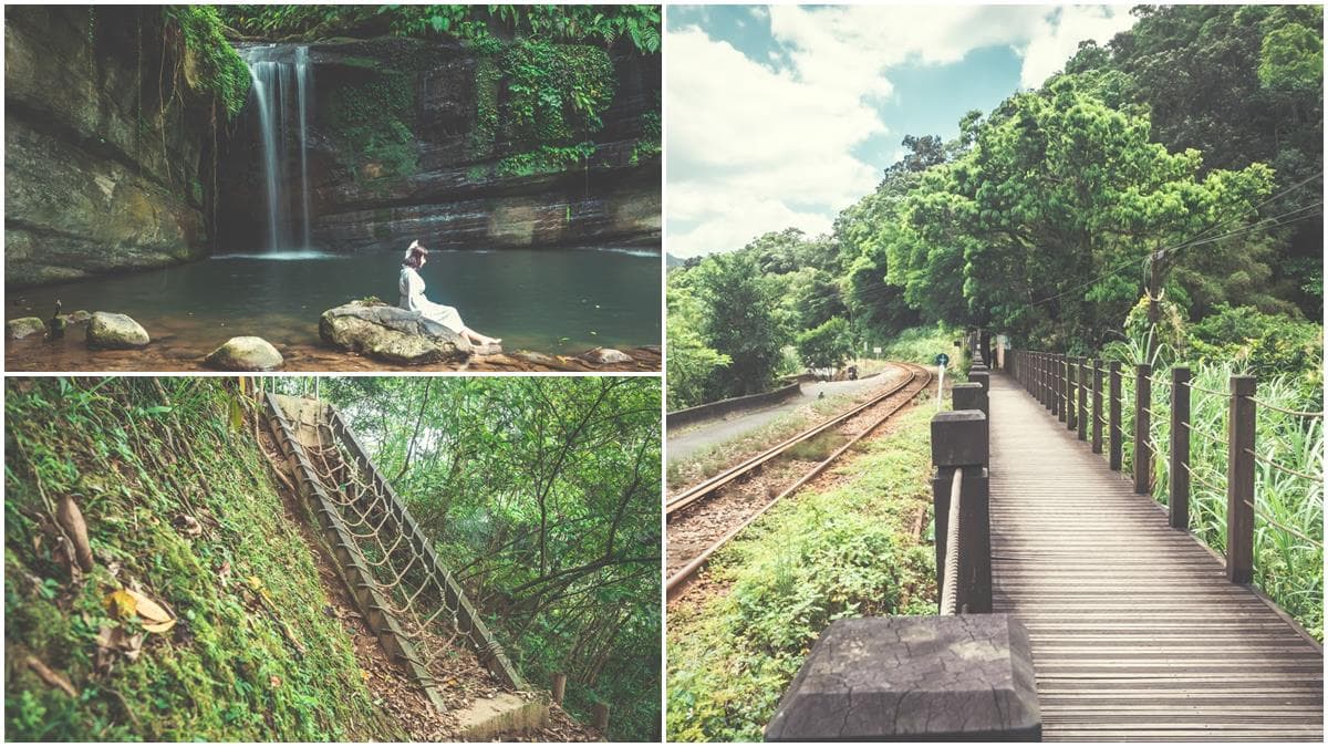 打卡祕境再+1!無人步道賞「水濂洞」美景,親子同遊還能挑戰趣味網梯