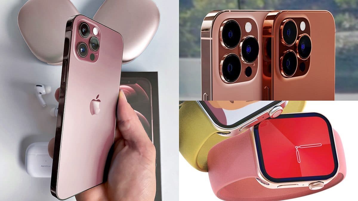 不只4款超美iPhone 13!蘋果發表會將出現草莓粉手錶、外螢幕耳機