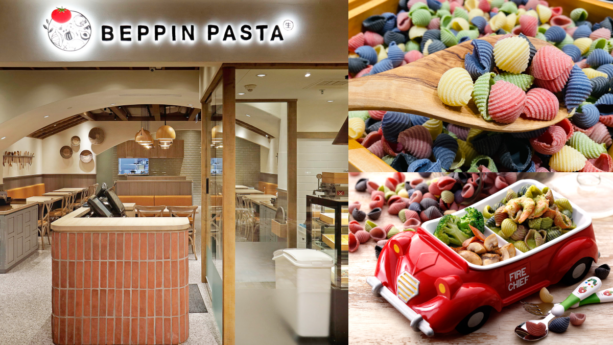 日本BEPPIN PASTA插旗台北!彩色貝殼麵、燒烤牛肉必吃,限時3天享5折優惠