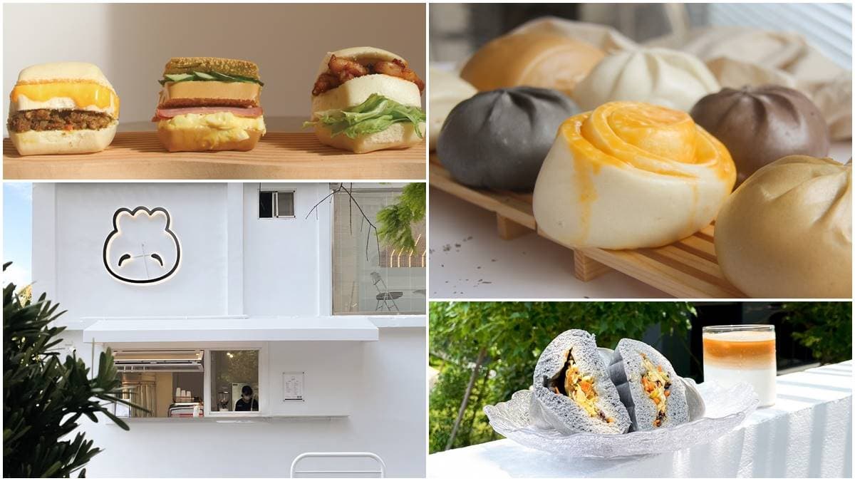 比咖啡館還美!新竹超好拍「白色系韓風包子店」,氣炸4色小饅頭、暴餡彩色包子必吃