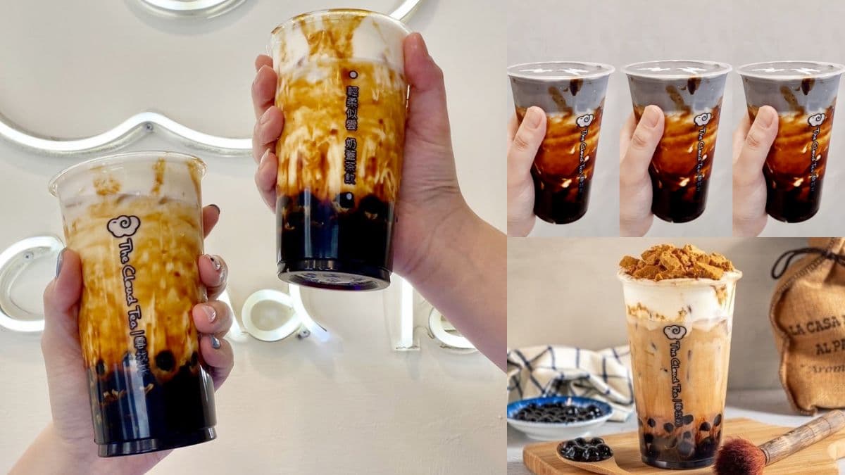 喝新貨啦!人氣手搖「雲找茶」結合古早味椪糖,推「卡美羅黑糖珍珠朵朵」