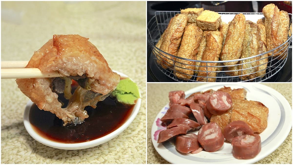 飄香90年!高雄老市場小吃必嘗「特製豬肝卷」,手工紅麴粉腸口感超Q彈