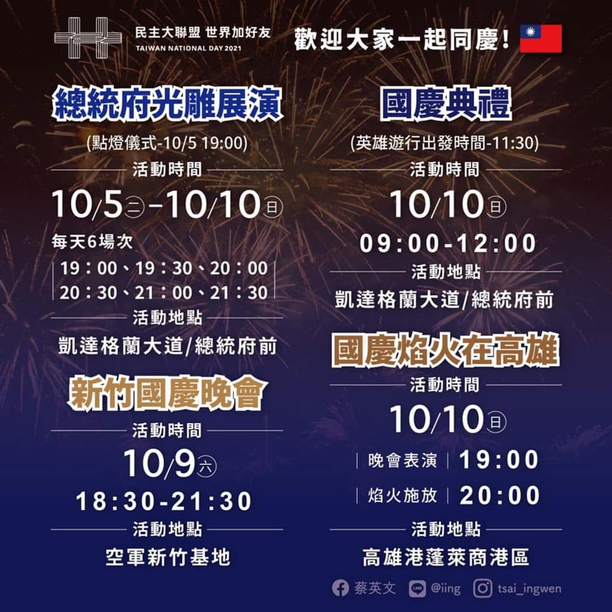 超萌總統府光雕秀!台灣黑熊、Q版行業人物可看,每天6場次打卡必拍 超萌總統府光雕秀!台灣黑熊、Q版行業人物可看,每天6場次打卡必拍