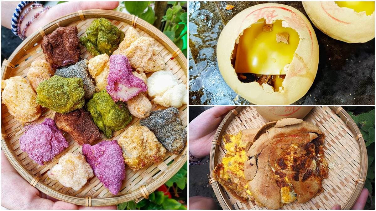 打卡台味下午茶!中壢「彩虹白糖粿」嘗得到8種口味,椪餅煎塞滿起司太罪惡