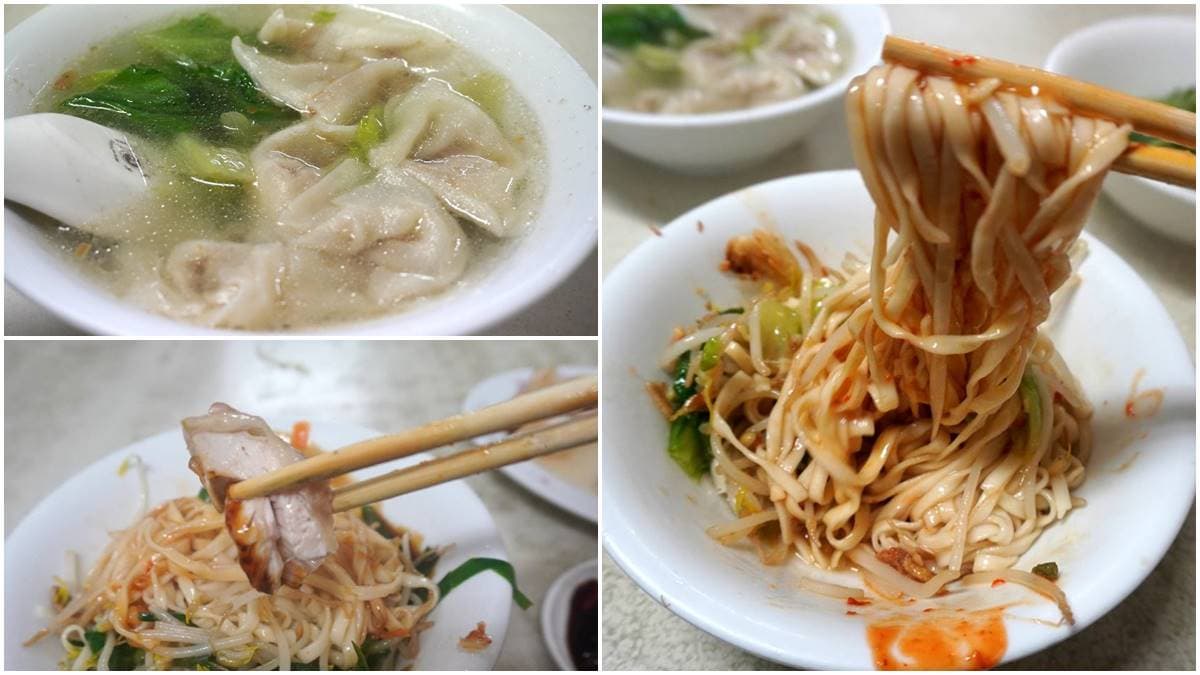 在地人私藏60年!基隆「巷弄麵店」必吃甜辣醬陽春麵,餛飩湯皮薄肉鮮超甘甜