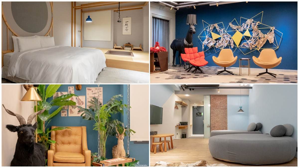 這不是展覽館!鶯歌「親子旅店」美拍動物造景,房內蛋型床鋪、小帳篷超吸睛