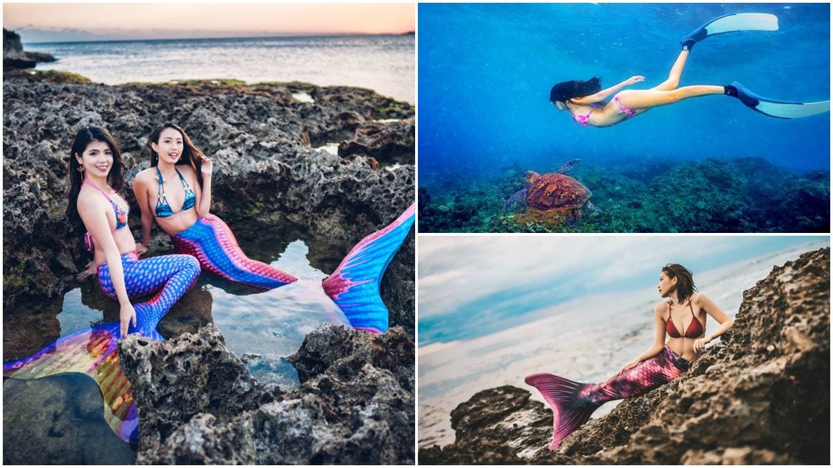 網美必衝!墾丁預約制「潛水活動」體驗變身美人魚,還能與海龜共遊海底世界
