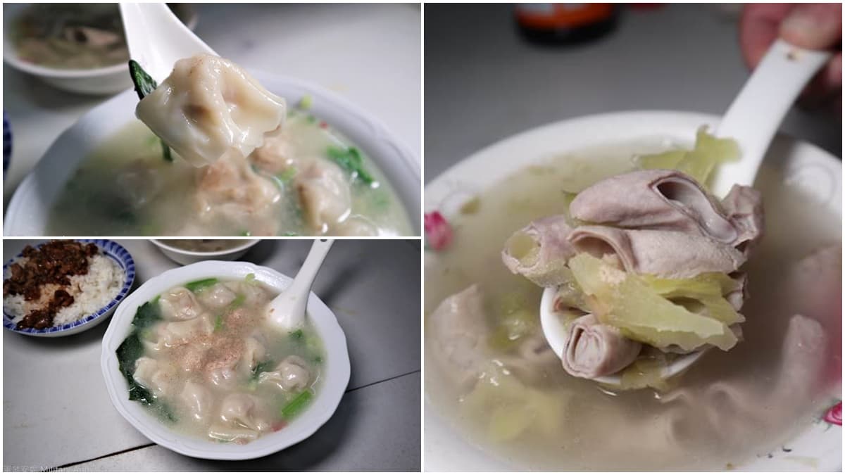 40年古早味!金門「隱藏版早餐」在地人必點滿料豬腸湯,手工餛飩一咬就爆汁