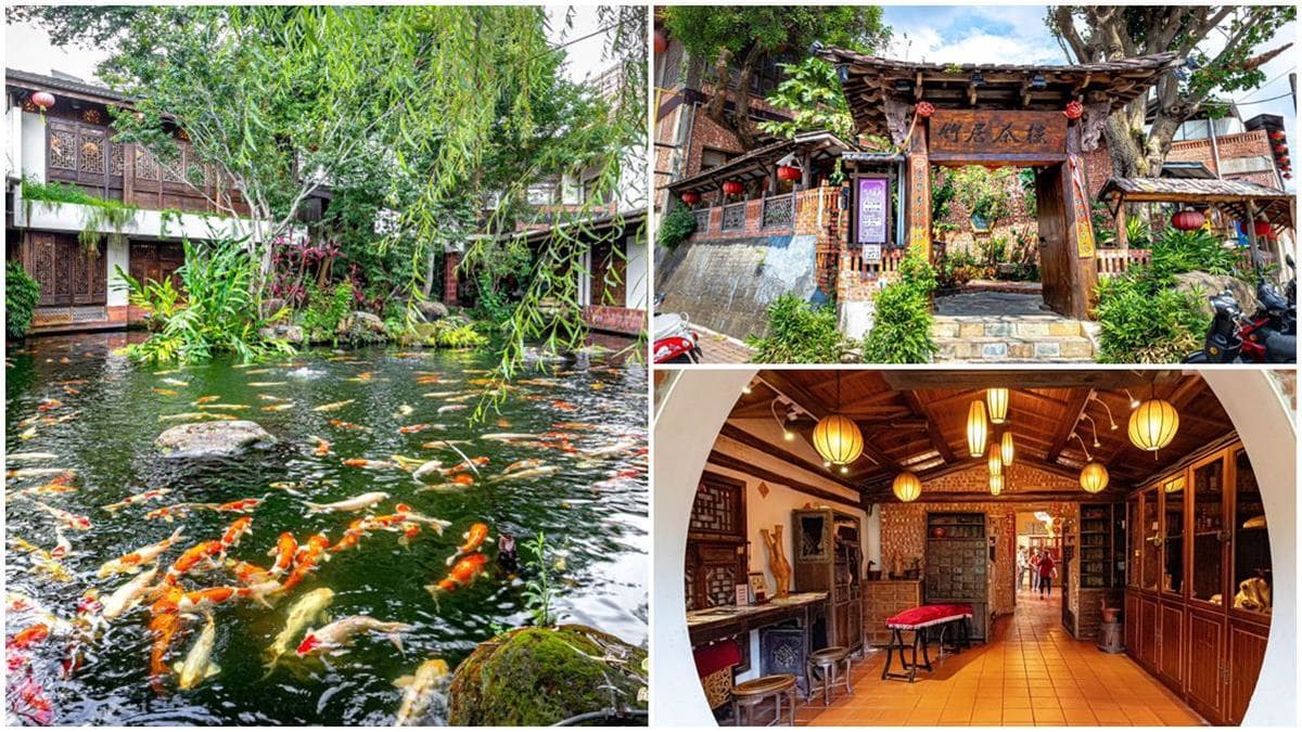 打卡台版小蘇杭!嘉義「景觀餐廳」美拍宮廷風裝潢,坐窗邊還能餵食鯉魚