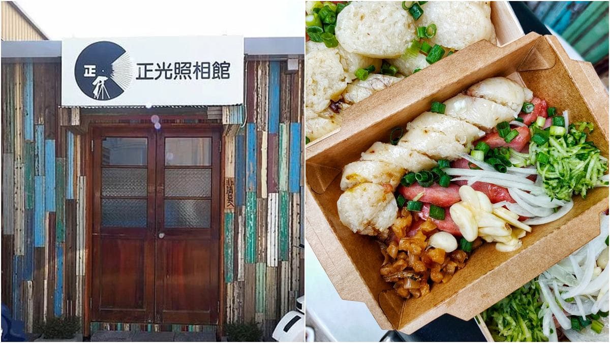 這不是照相館?桃園古早味「米腸+香腸切」超唰嘴,再搭特製朝天椒更對味