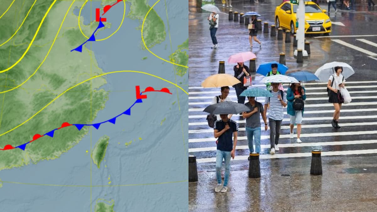 入秋最強冷空氣報到!「驟降14度」變天時間曝,2段式天氣變化一次看