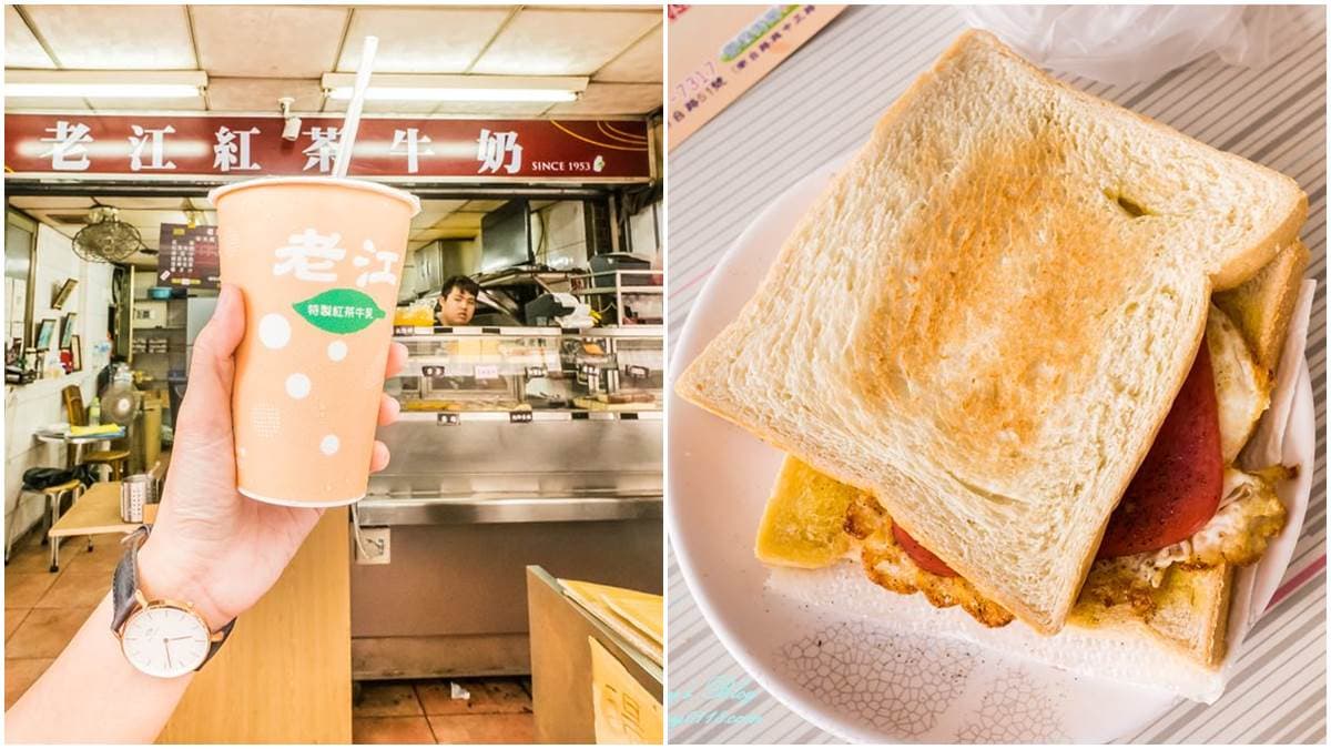 高雄60年老店!古早味「紅茶牛奶」24小時喝得到,火腿蛋吐司加乳瑪琳更對味