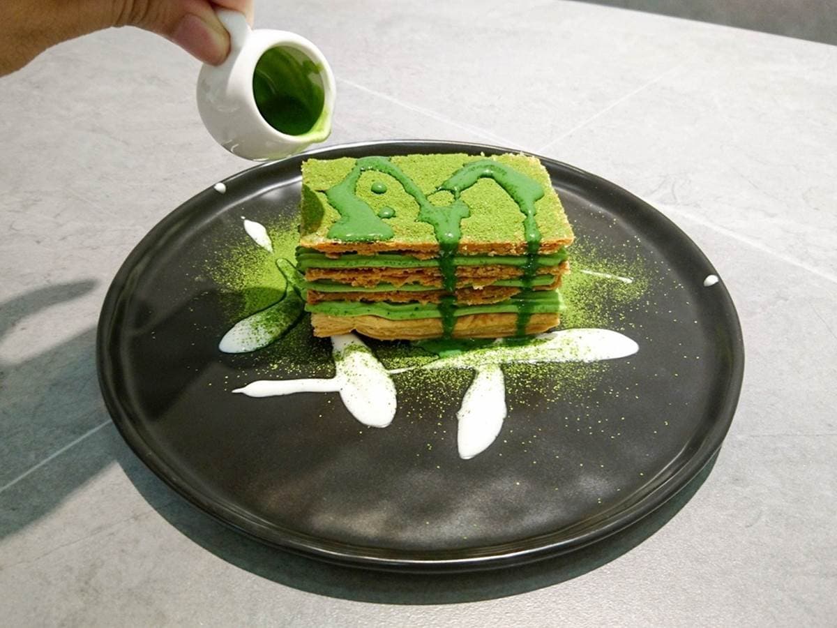 【新開店】台南隱密甜點店!抹茶千層酥內用才吃得到,濃郁生乳捲有滿滿餡料 【新開店】台南隱密甜點店!抹茶千層酥內用才吃得到,濃郁生乳捲有滿滿餡料