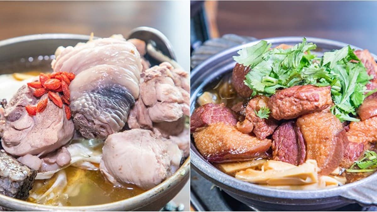冬天必吃!台中「古早味餐廳」常客最愛滿料大塊麻油雞,厚切封肉軟嫩不乾柴