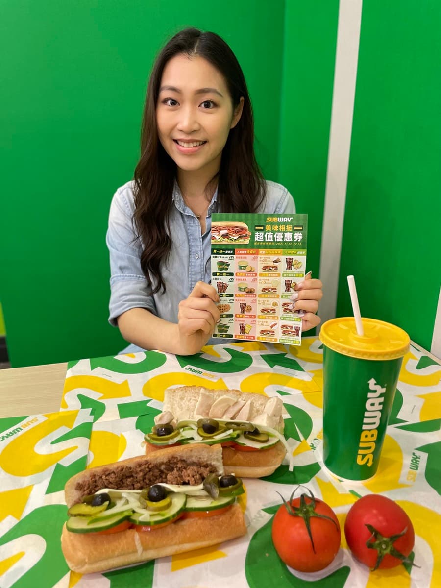 長達1個月!SUBWAY出示手機畫面就有4大優惠:買一送一、免費吃輕食 長達1個月!SUBWAY出示手機畫面就有4大優惠:買一送一、免費吃輕食