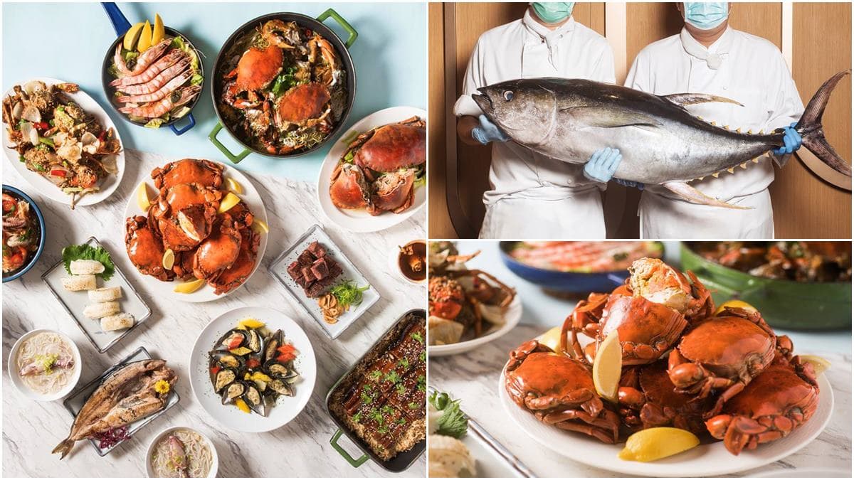 現省200元螃蟹吃到飽!超過30種飯店海鮮無限拿,加碼「整尾鮪魚」現切
