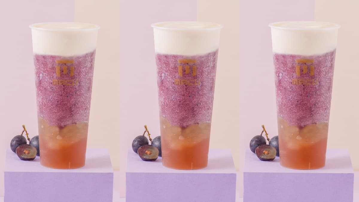 麻古茶坊最夯葡萄飲+1!「巨峰葡萄果粒波波」滿料超過癮,經典芝芝也要喝 麻古茶坊最夯葡萄飲+1!「巨峰葡萄果粒波波」滿料超過癮,經典芝芝也要喝