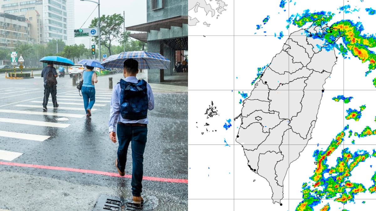 4地區「大雨特報」!1張圖看這週天氣變化,連續濕冷3天、日夜溫差大