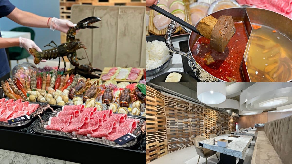 網美年末聚餐!高雄「浮誇火鍋套餐」一次爽嗑6隻龍蝦,還能打卡海島風裝潢