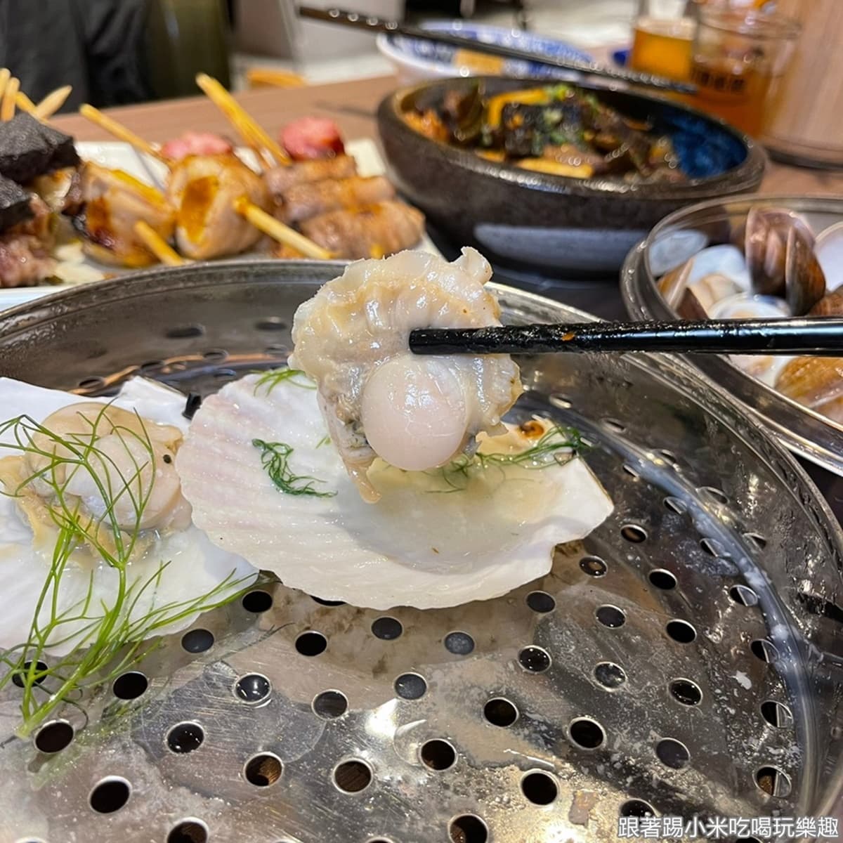 冬季限定!新竹超夯串烤店推「鴛鴦串串」,浮誇海鮮塔加點必嗑「黃金蜆湯」 冬季限定!新竹超夯串烤店推「鴛鴦串串」,浮誇海鮮塔加點必嗑「黃金蜆湯」