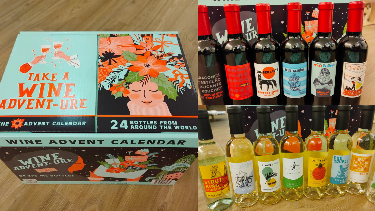 酒控先衝好市多!「葡萄酒倒數月曆」1瓶150元有找,24支葡萄酒一次滿足