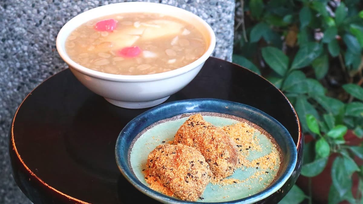 冬季限定!北投「古早味甜品」必吃鎮店燒麻糬,軟糯花生湯+手工湯圓超暖胃
