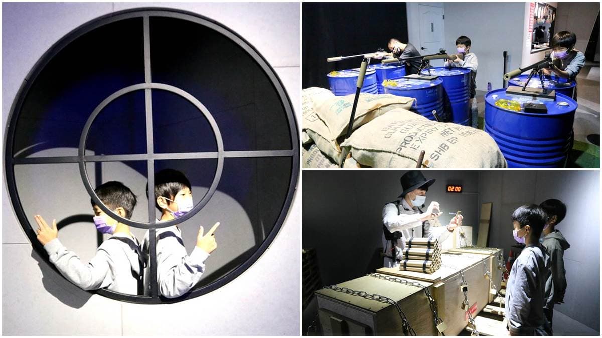 全台唯一特務學院在宜蘭!親子化身007體驗射撀、解鎖,還能打卡電影場景