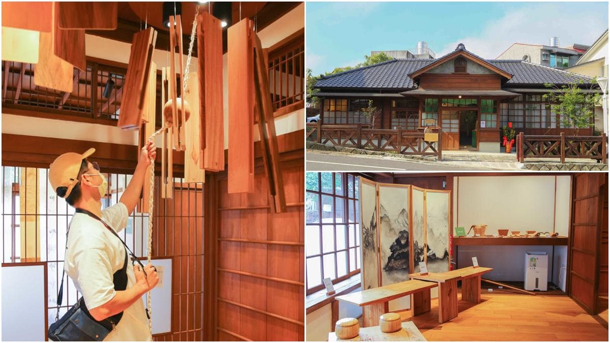 IG搶打卡!台南75年日式宿舍變身「木材故事館」,體驗區可聞檜木香、敲擊木片