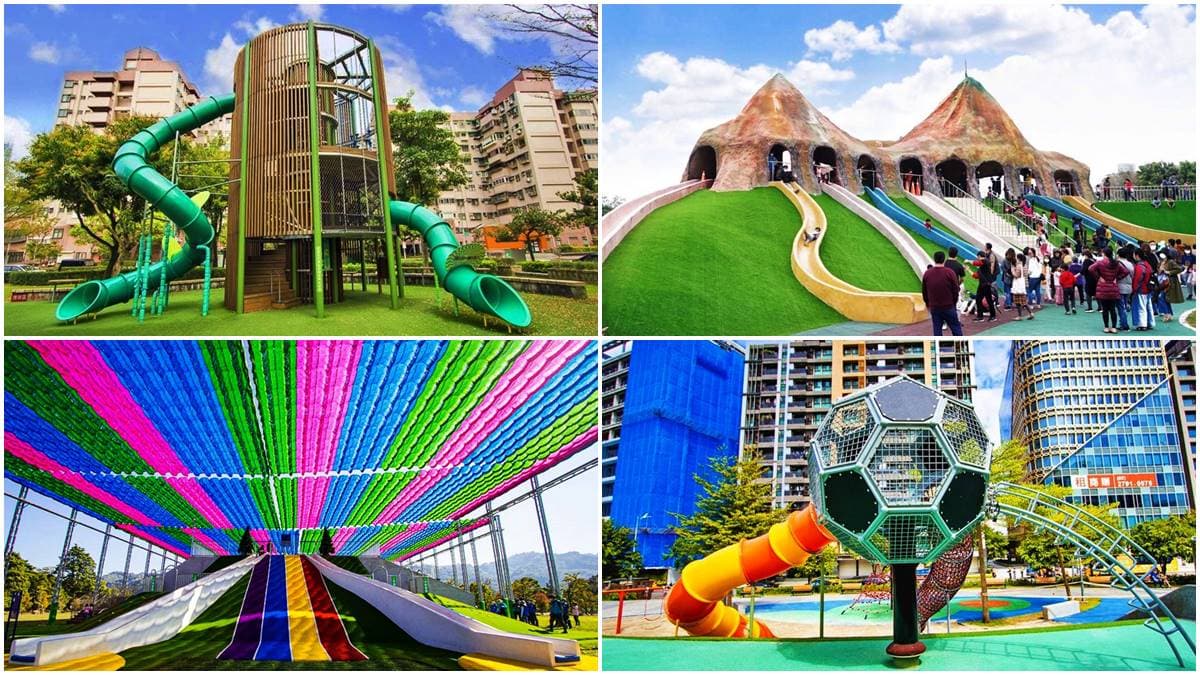 帶小孩放電!全台10條超好玩「特色溜滑梯」: 巨型彩虹道、50公尺滾輪滑梯