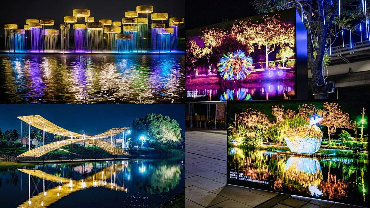 免門票就能拍!日本「teamLab」進駐台南月津港燈節,5大燈區歷來規模最大