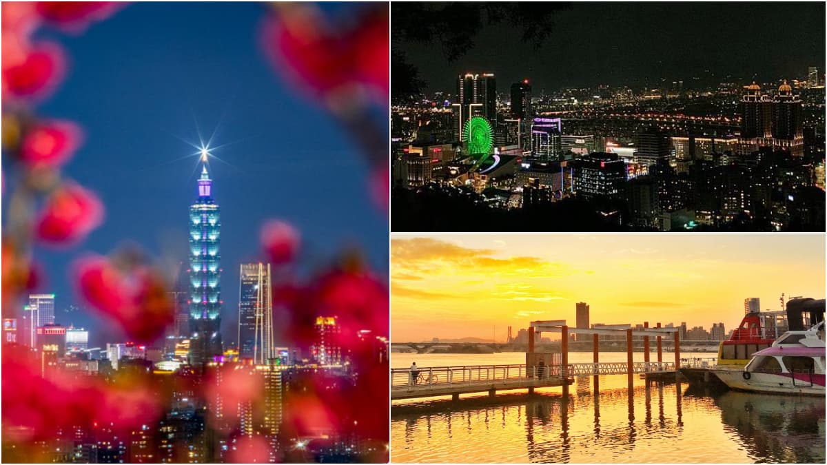 情侶約會必衝!雙北6處祕境賞「百萬夜景」,眺望整座市景、無死角101美景