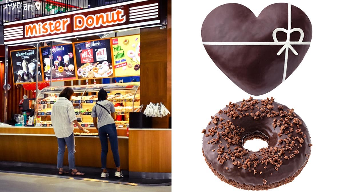 買6送3又來了!Mister Donut「情人節限定」甜甜圈,草莓、餅乾可可必吃