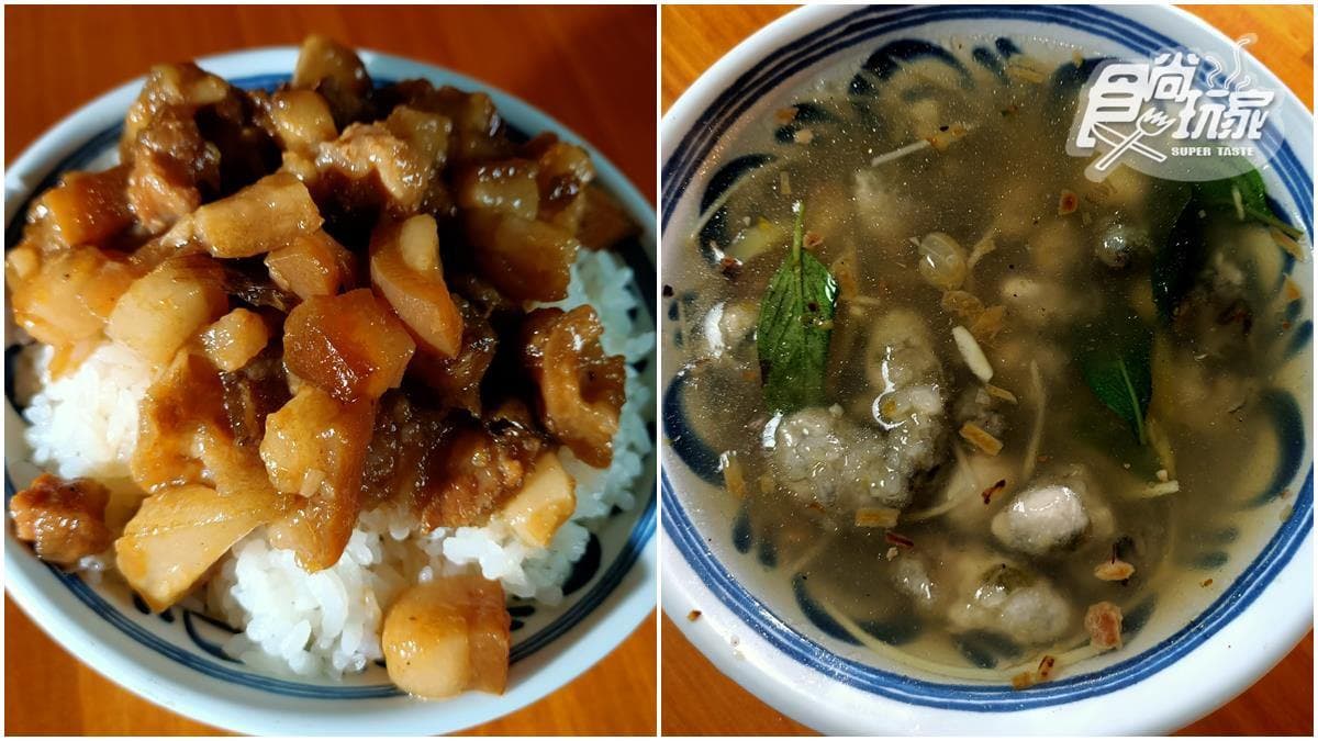 飄香30年!彰化「人氣肉燥飯」吃得到豬油香,滿料蚵仔湯搭九層塔更清爽