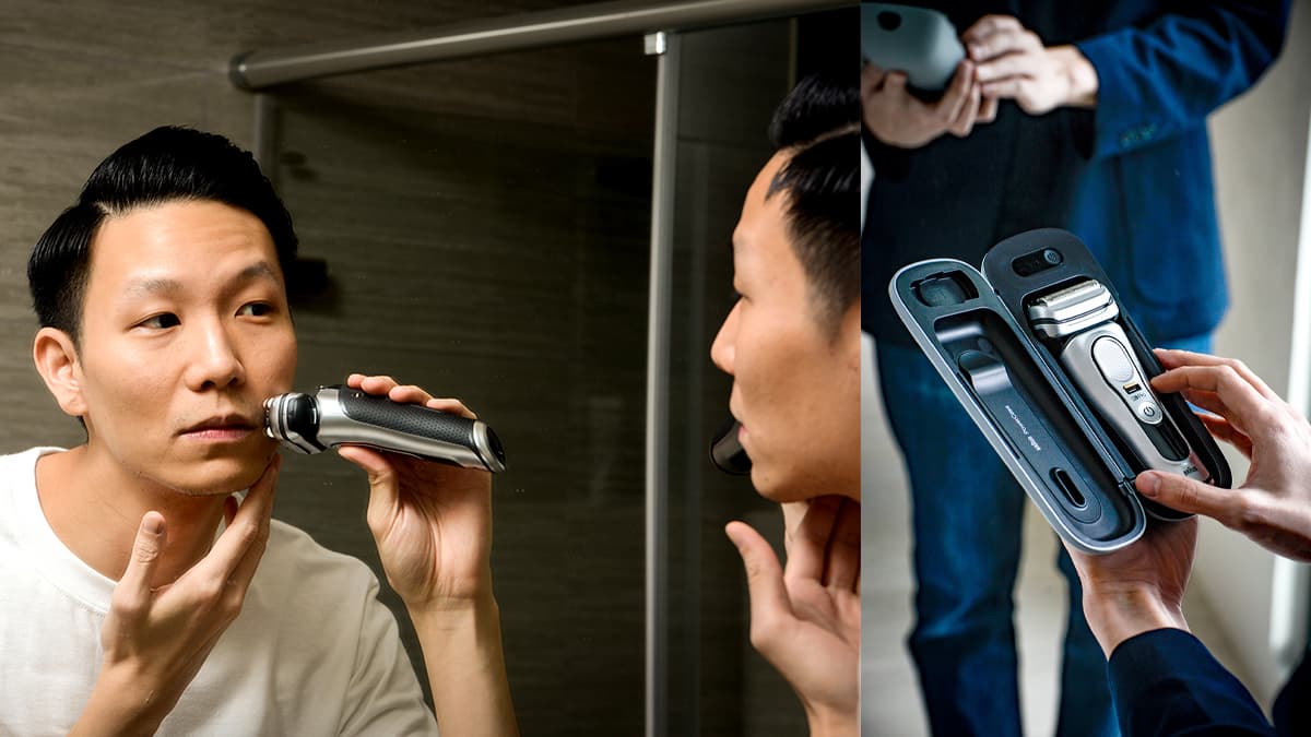「盥洗台上的時髦小超跑」–德製刮鬍刀用起來,輕鬆打理人人都愛的模樣
