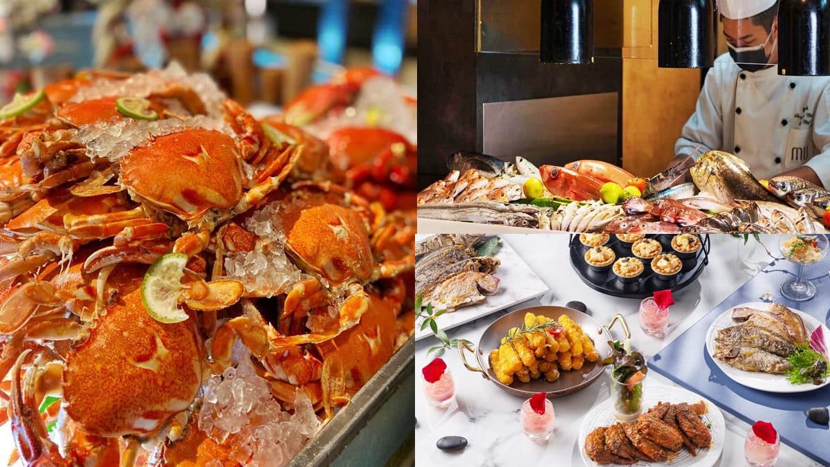 全台最狂飯店吃到飽!399元爽嗑「現撈海鮮台」,明太子松露、少女系甜點都有