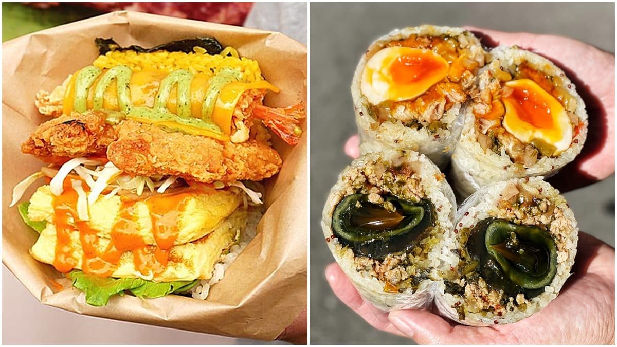 一口咬不下!北中南5家爆餡飯糰:整隻炸蝦+雞排、任選40種配料、爆漿皮蛋