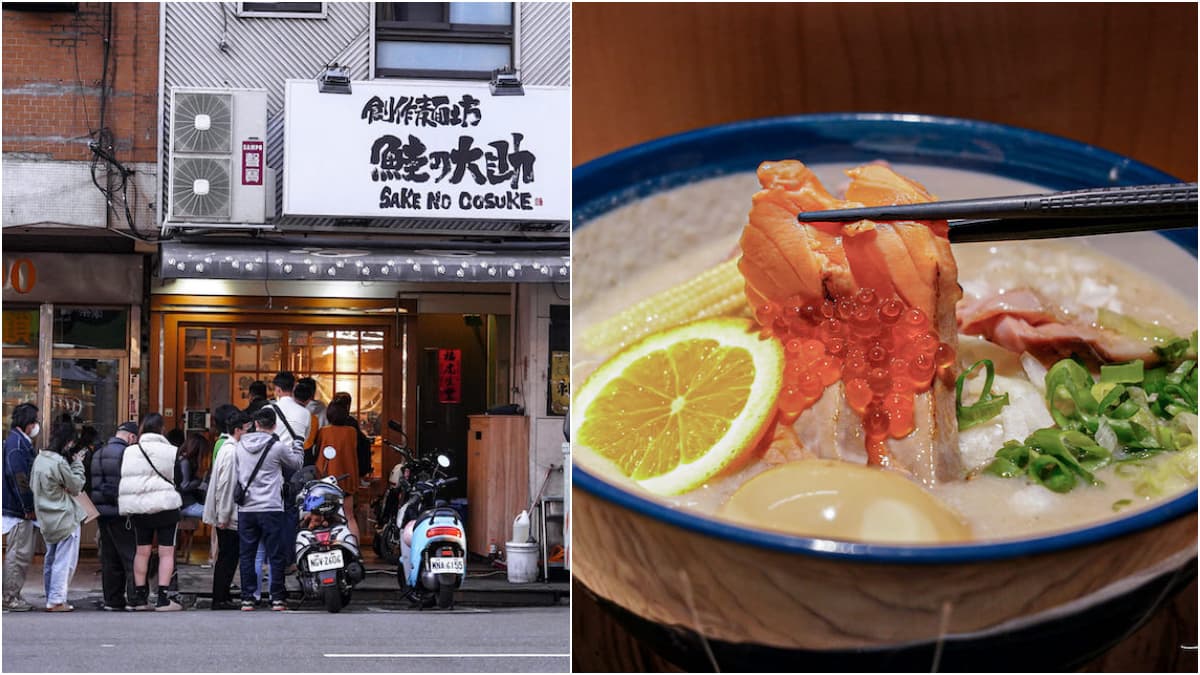 這裡還吃得到鮭魚!超狂「鮭白湯拉麵」鋪炙燒鮭魚+魚卵,排隊2小時也要嗑