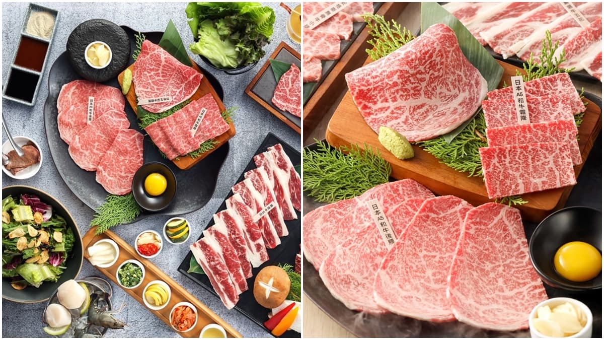 「穿紅色」吃原燒打7折!爽嗑鑽切牛、A5和牛,加碼送干貝+蔥鹽雞腿排