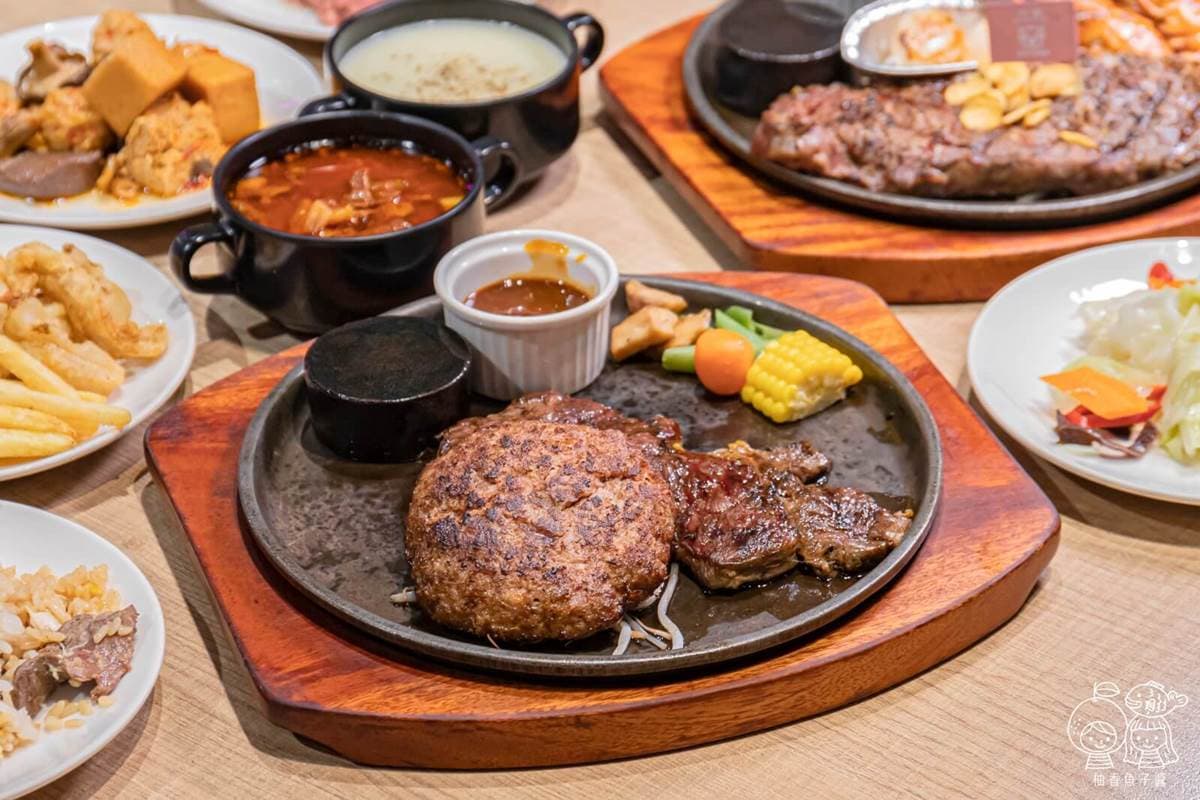 吃到飽最低299元!台中「爆汁肉排」比10元硬幣厚,自助吧先搶秒殺珍奶披薩 吃到飽最低299元!台中「爆汁肉排」比10元硬幣厚,自助吧先搶秒殺珍奶披薩