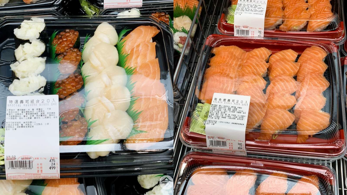 好市多全熟食壽司必敗!新品「鰻魚玉子燒+蟹肉捲」CP值破表,4種口味超欠吃