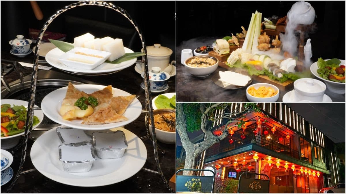素食界屋馬也在台中!超浮誇「噴乾冰烤物盤」爽嗑北平烤鴨,還有澎派佛跳牆