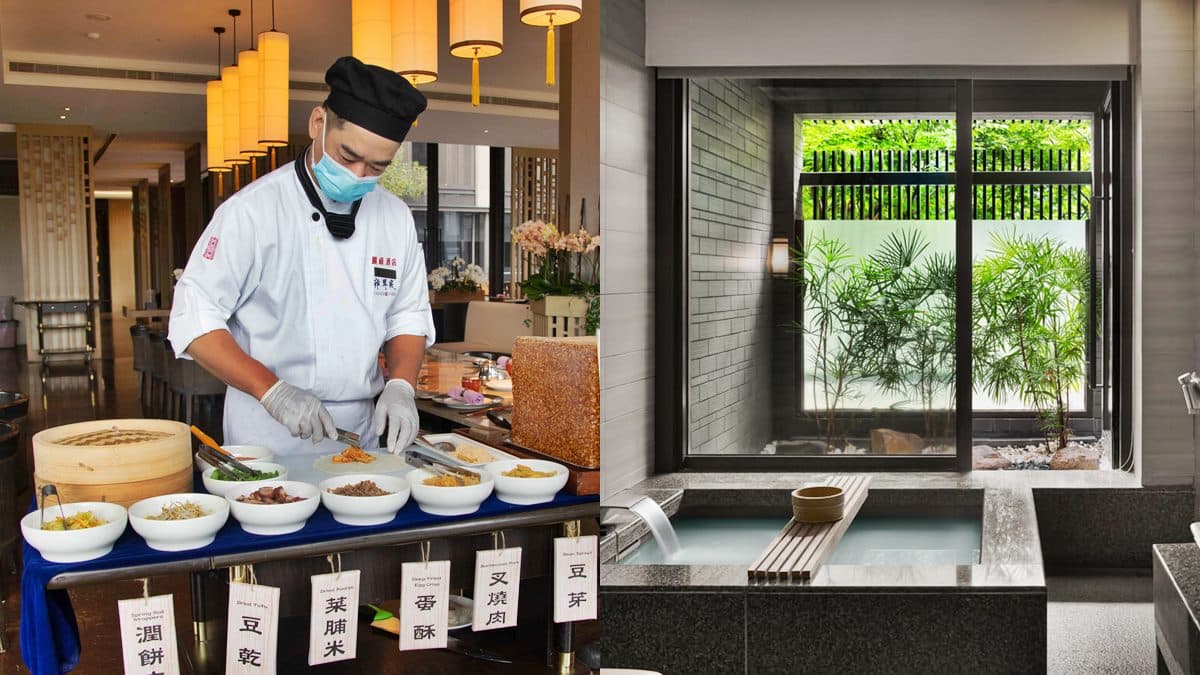 全台獨創「潤餅餐車」吃到飽!溫泉飯店客製7種內餡,泡湯再送午餐、下午茶