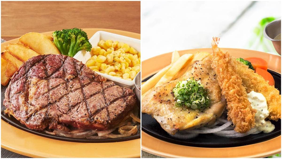「6盎司沙朗牛排」只要99元!樂雅樂外送再享「炸蝦炸魚飯」買一送一