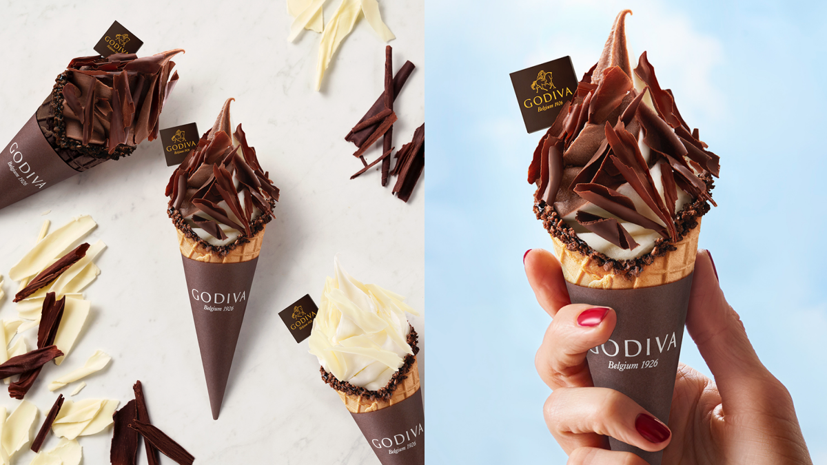 GODIVA「巧克力霜淇淋」升級不加價!香濃霜淇淋+巧克力脆片太犯規