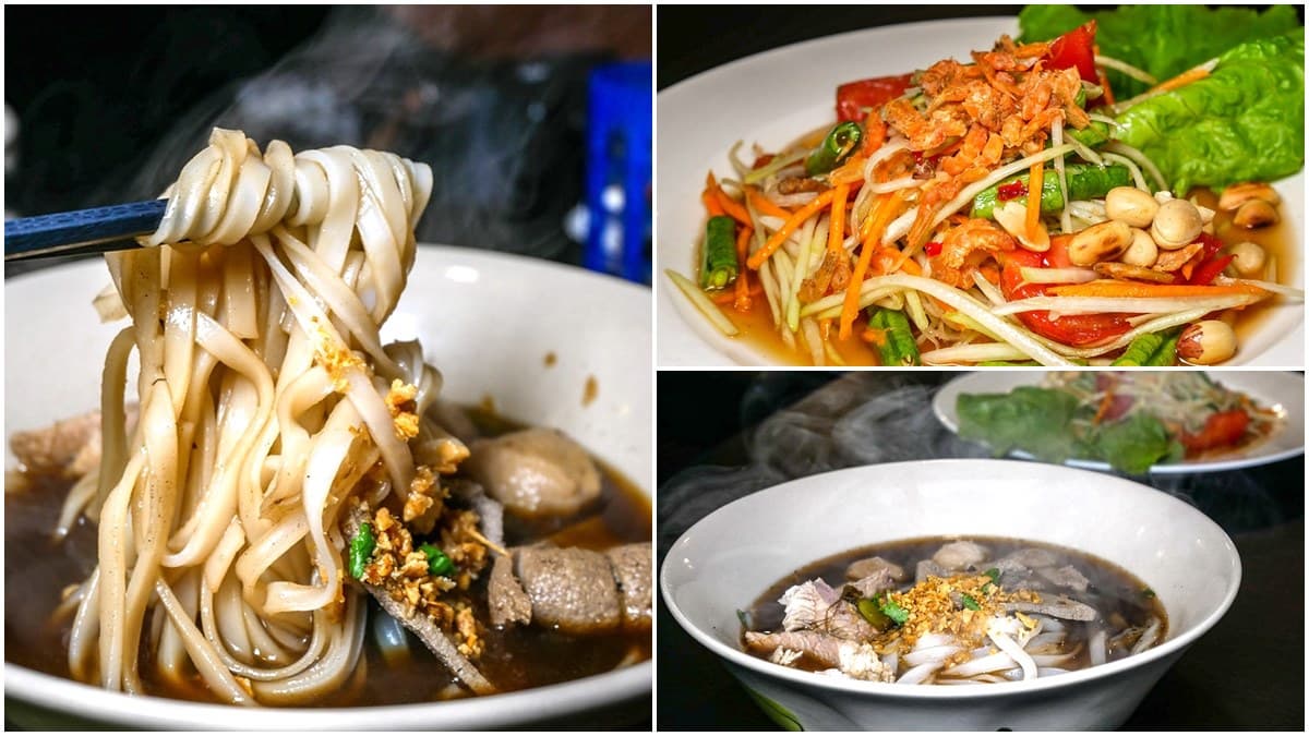 泰國旅遊社團大推!小南門「道地船麵」25元吃得到,現做青木瓜沙拉超唰嘴