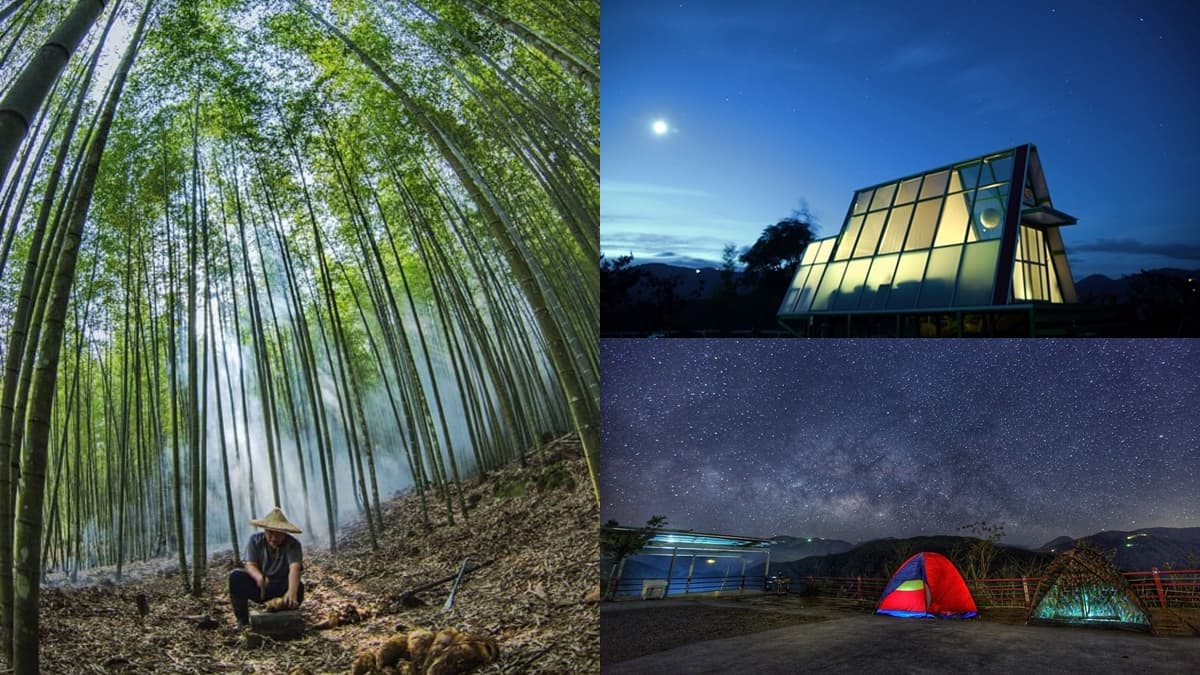 台版北歐「銀河玻璃屋」在南投!絕美星空小鎮+瀑布雲海,再體驗高山挖春筍